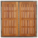 3-Delige Tuinset Met Kussens Poly Rattan Grijs