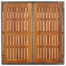3-Delige Tuinset Met Kussens Poly Rattan Grijs