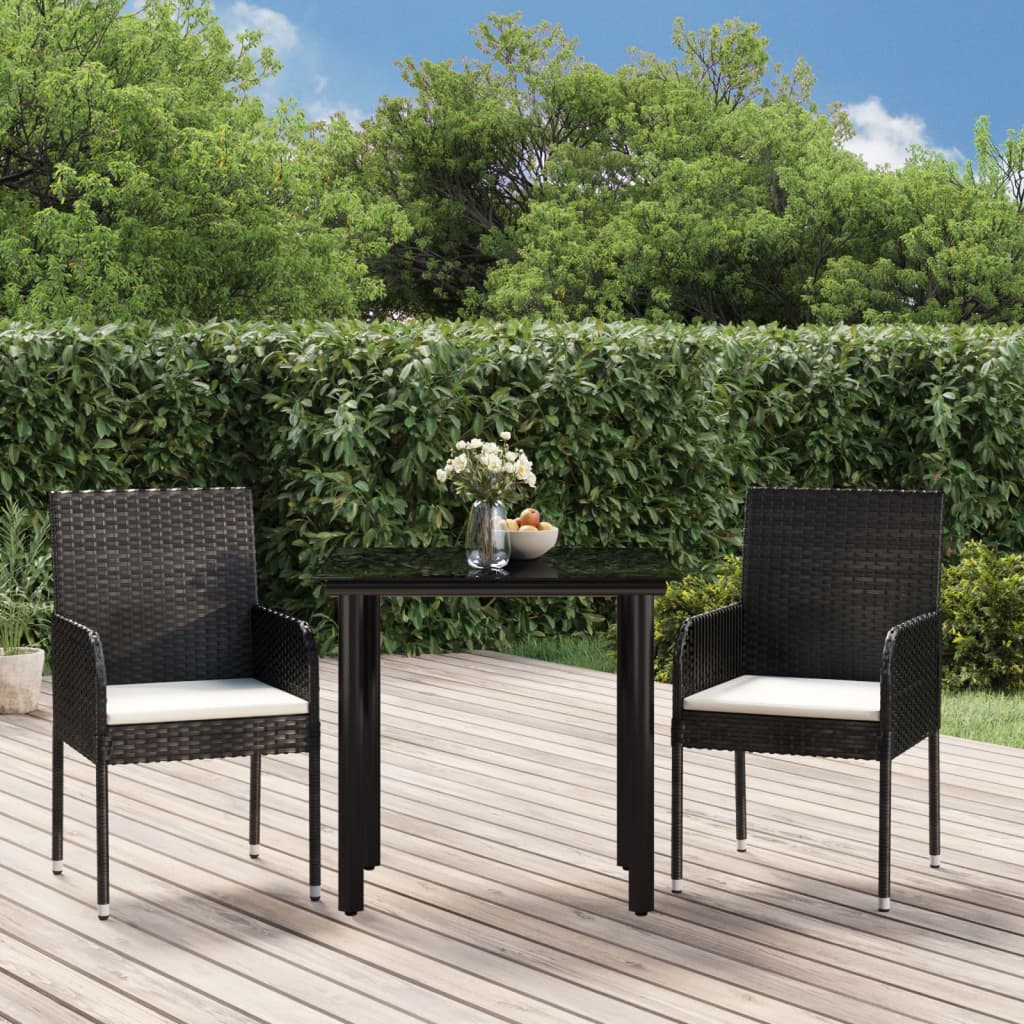 11-Delige Tuinset Met Kussens Poly Rattan