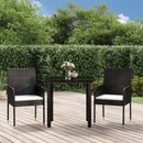 11-Delige Tuinset Met Kussens Poly Rattan