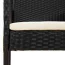 11-Delige Tuinset Met Kussens Poly Rattan