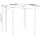 3-Delige Tuinset Met Kussens Poly Rattan Zwart