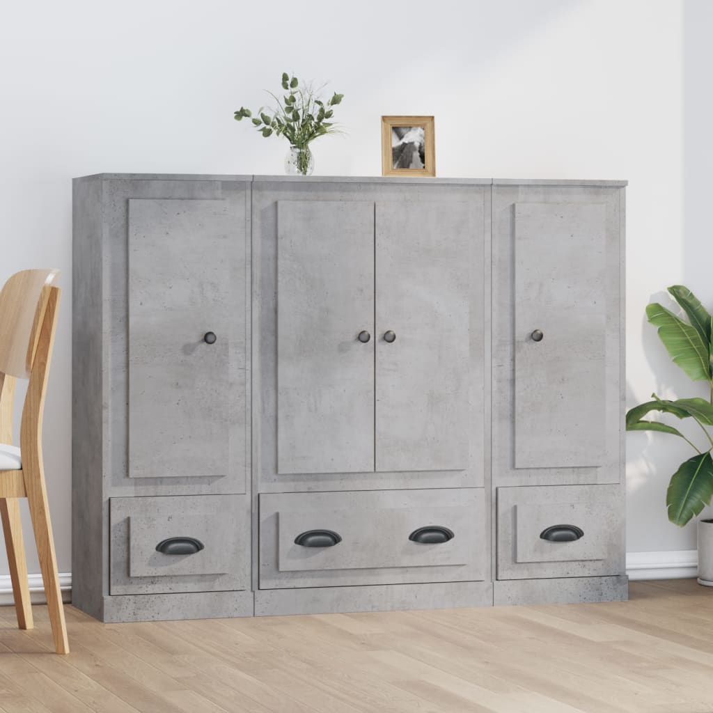 Hoge Kasten Bewerkt Hout
