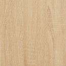 Hoge Kasten Bewerkt Hout Kleurig