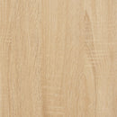 Hoge Kasten Bewerkt Hout Kleurig