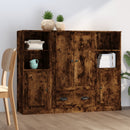 Hoge Kasten Bewerkt Hout