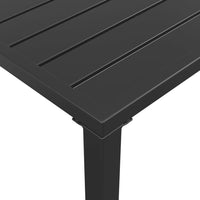 2-Delige Tuinset Staal Antracietkleurig