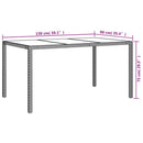 5-Delige Tuinset Met Kussens Poly Rattan Wit