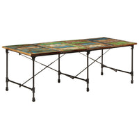 Eettafel Massief Gerecycled Hout