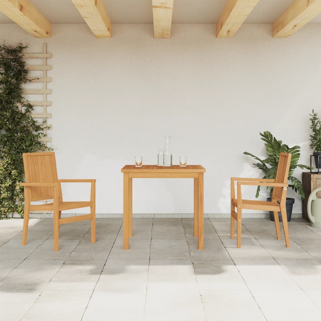 5-Delige Tuinset Massief Teakhout