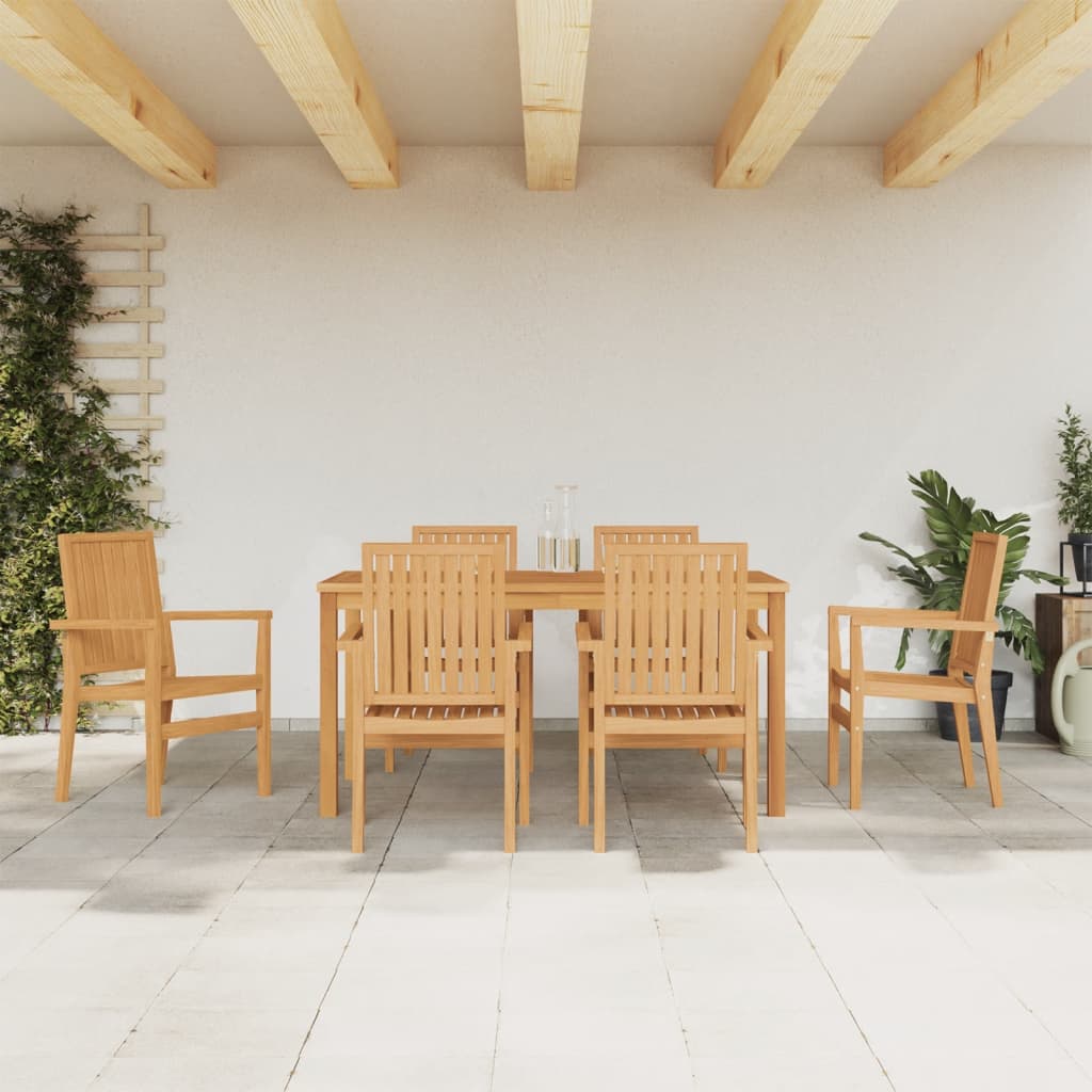 5-Delige Tuinset Massief Teakhout