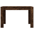 Eettafel 120X60X76 Cm Bewerkt Hout Kleurig