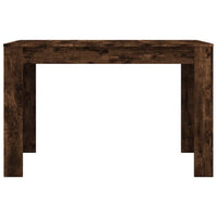 Eettafel 120X60X76 Cm Bewerkt Hout Kleurig
