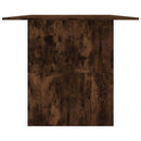 Eettafel 180X90X76 Cm Bewerkt Hout Kleurig