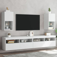 Wandgemonteerde Tv-Kasten 2 Pcs