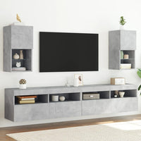 Wandgemonteerde Tv-Kasten 2 Pcs