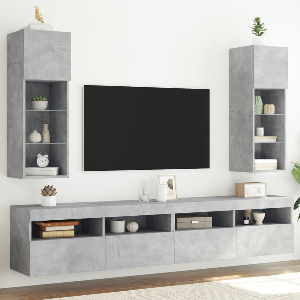 Wandgemonteerde Tv-Kasten 2 Pcs