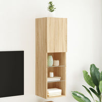 Wandgemonteerde Tv-Kasten 2 Pcs