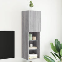 Wandgemonteerde Tv-Kasten 2 Pcs