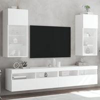 Wandgemonteerde Tv-Kasten 2 Pcs