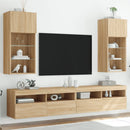 Wandgemonteerde Tv-Kasten 2 Pcs