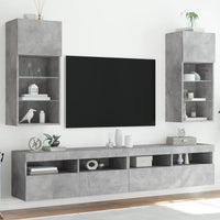 Wandgemonteerde Tv-Kasten 2 Pcs
