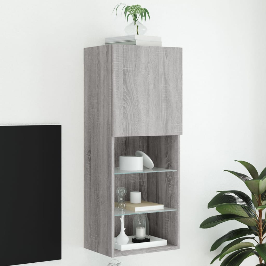 Wandgemonteerde Tv-Kasten 2 Pcs