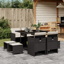 9-Delige Tuinset Poly Rattan