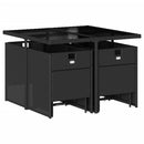 9-Delige Tuinset Poly Rattan