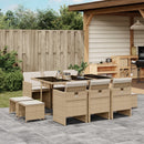 9-Delige Tuinset Poly Rattan