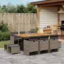 9-Delige Tuinset Poly Rattan