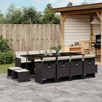 9-Delige Tuinset Poly Rattan