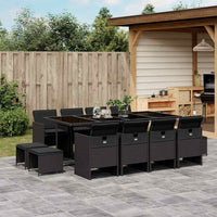 9-Delige Tuinset Poly Rattan
