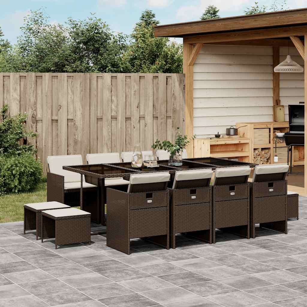 9-Delige Tuinset Poly Rattan