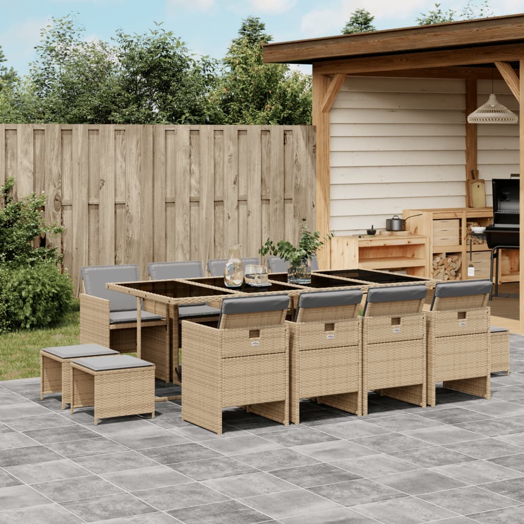 9-Delige Tuinset Poly Rattan