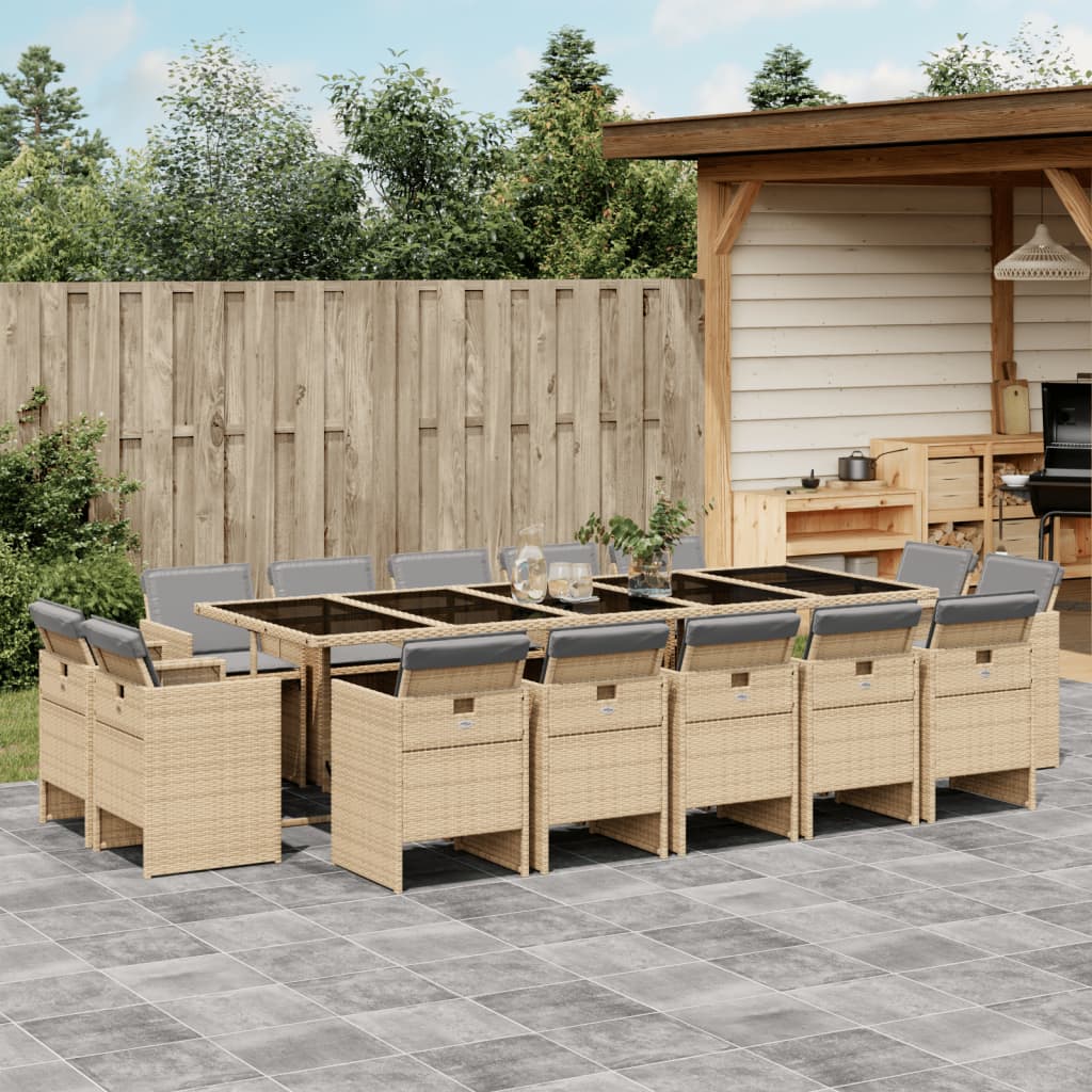 9-Delige Tuinset Poly Rattan