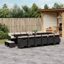 9-Delige Tuinset Poly Rattan