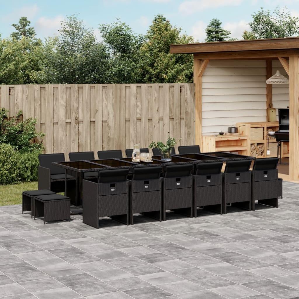 9-Delige Tuinset Poly Rattan