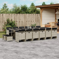 9-Delige Tuinset Poly Rattan
