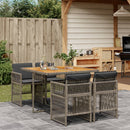 11-Delige Tuinset Met Kussens Poly Rattan