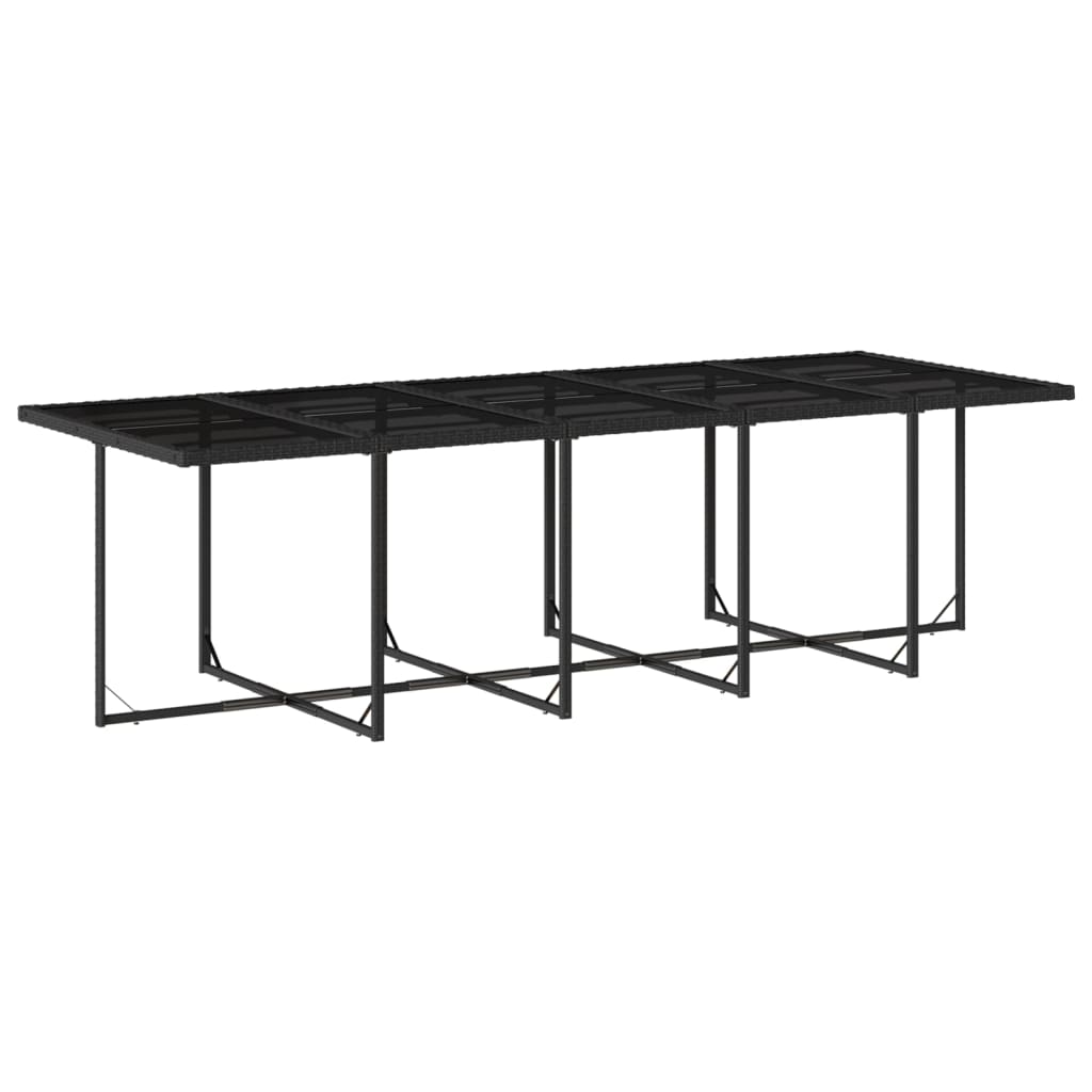 11-Delige Tuinset Met Kussens Poly Rattan