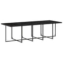 11-Delige Tuinset Met Kussens Poly Rattan