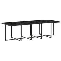 11-Delige Tuinset Met Kussens Poly Rattan