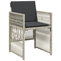 11-Delige Tuinset Met Kussens Poly Rattan
