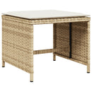 11-Delige Tuinset Met Kussens Poly Rattan