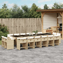11-Delige Tuinset Met Kussens Poly Rattan
