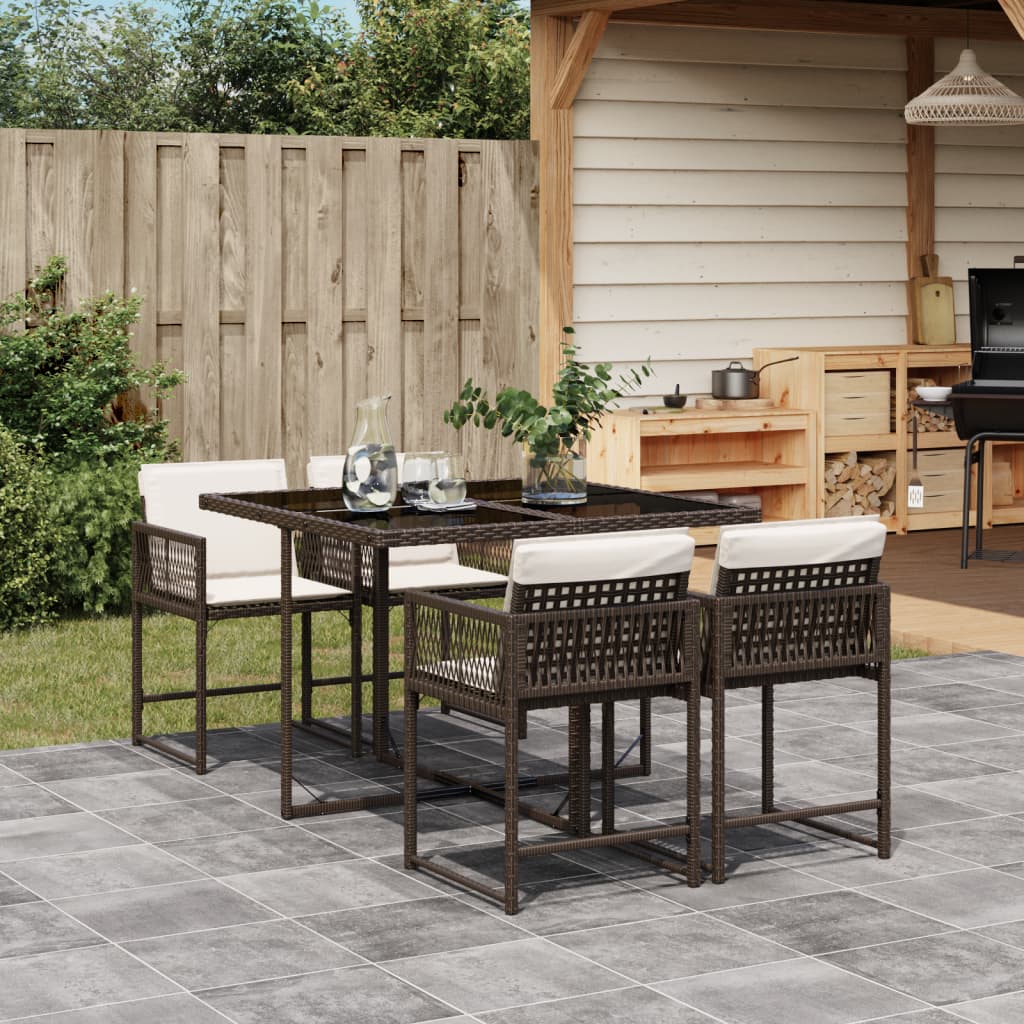 9-Delige Tuinset Poly Rattan