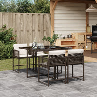 9-Delige Tuinset Poly Rattan