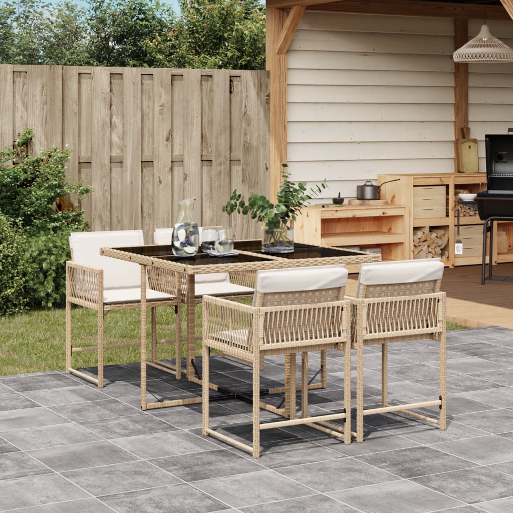 9-Delige Tuinset Poly Rattan