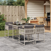 9-Delige Tuinset Poly Rattan